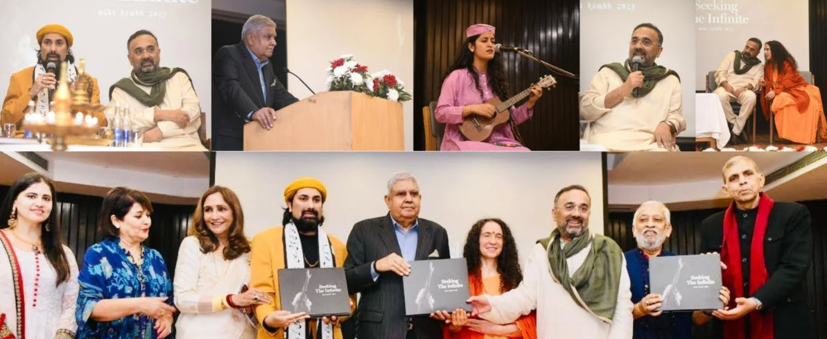Global Luminaries and Spiritual Masters Gather in New Delhi for the Launch of “Seeking The Infinite”