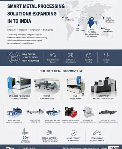 Tailift Group Introduces Intelligent Sheet Metal Processing Solutions to the Indian Market
