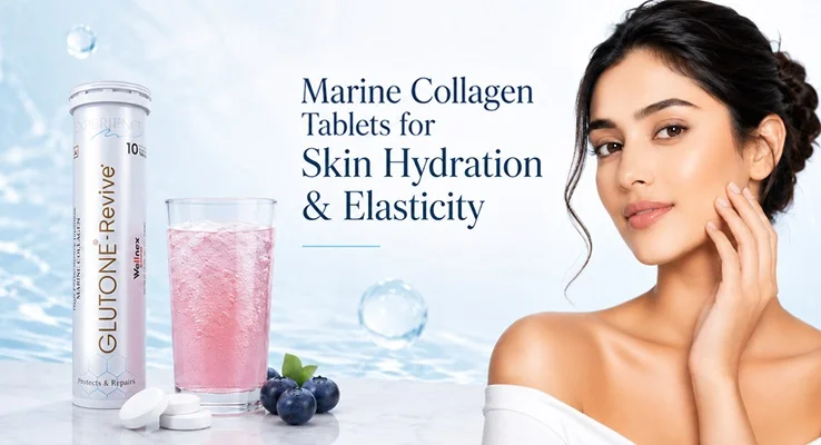 Why is Glutone Revive Marine Collagen Tablet Becoming a Popular Choice for Skin Hydration and Elasticity?